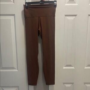 Lululemon Brown High-Waisted Leggings
